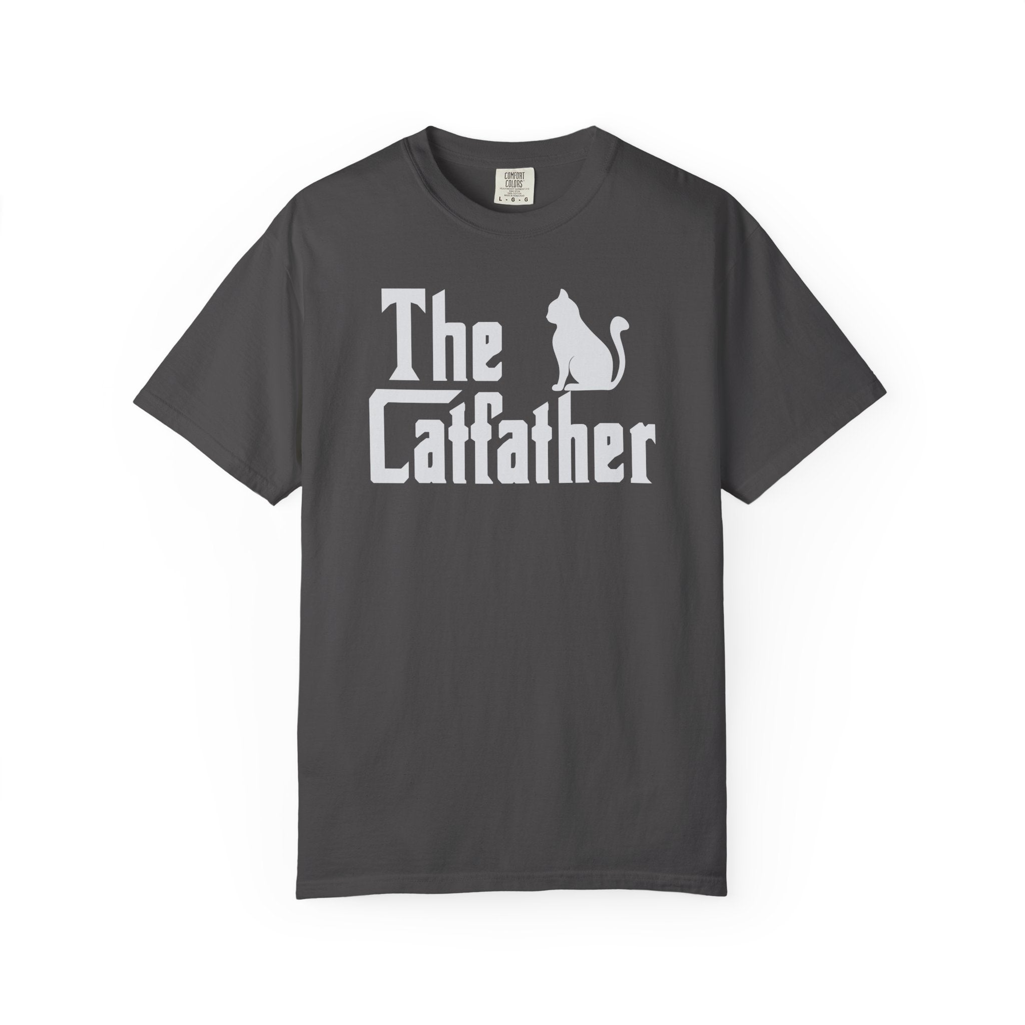 The Catfather T-shirt | Cat Silhouette, Mafia Parody