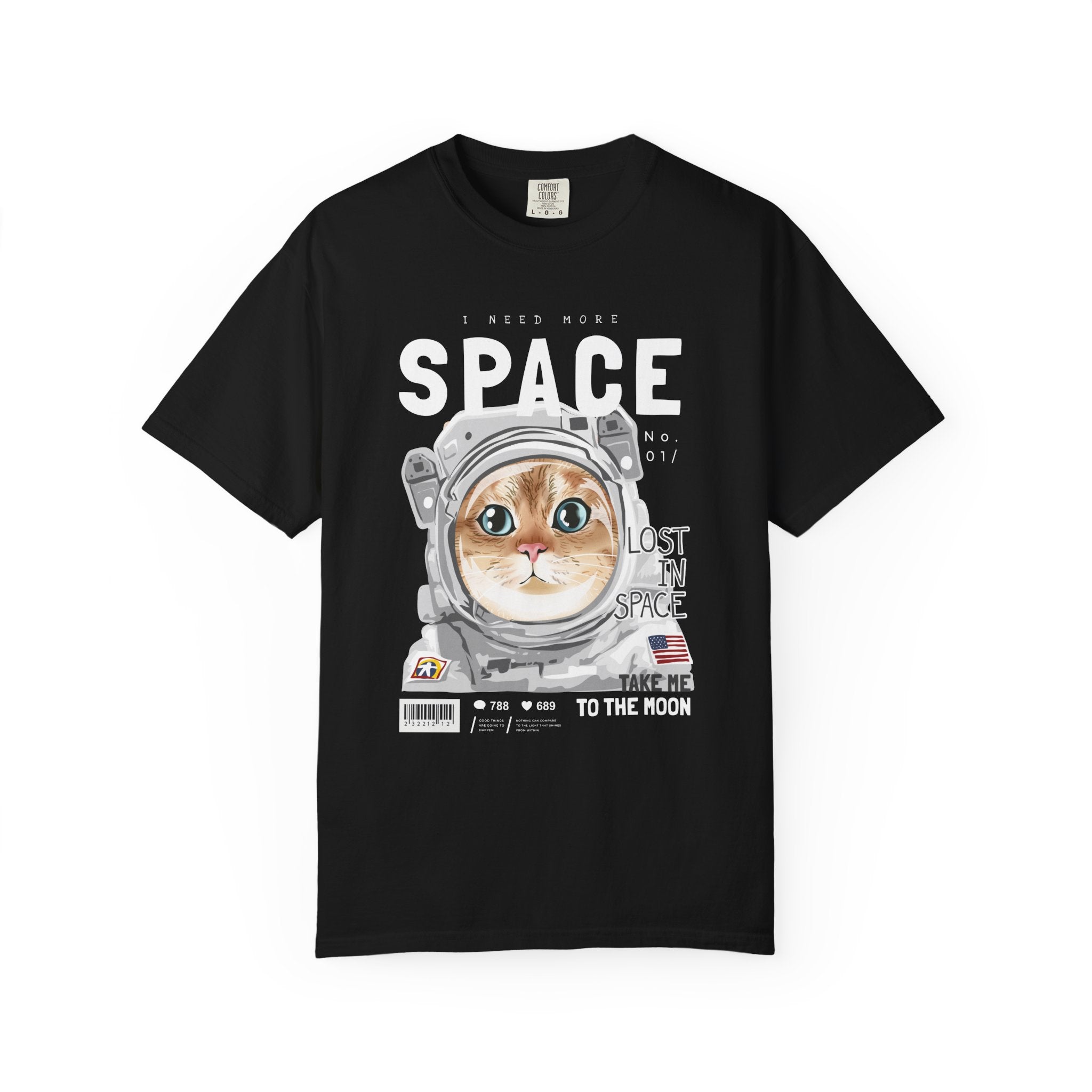 Space Cat Astronaut T-Shirt | Lost In Space, Take Me To The Moon