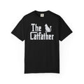 The Catfather T-shirt | Cat Silhouette, Mafia Parody