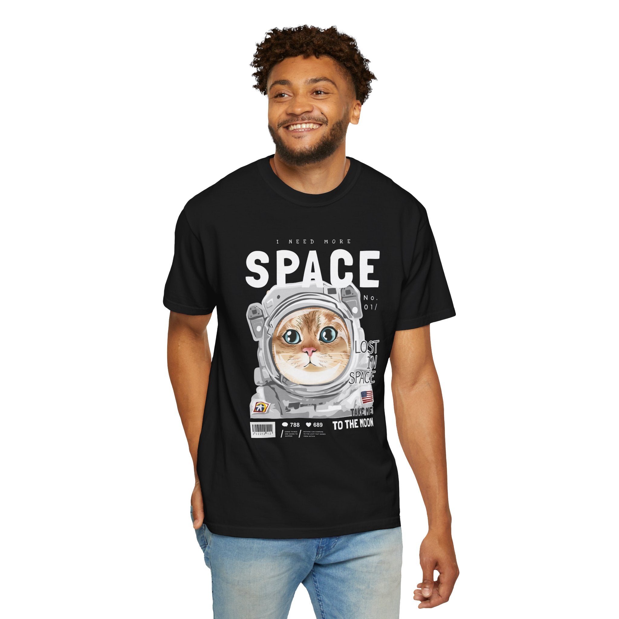 Space Cat Astronaut T-Shirt | Lost In Space, Take Me To The Moon